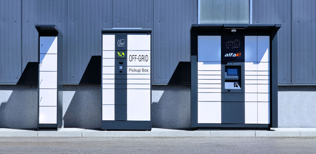 AlfaBOX delivery terminal