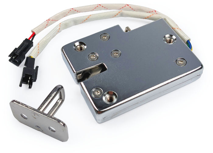 Electronic locks for online control systems