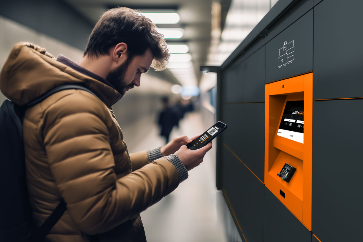 Automatic luggage lockers are usually available 24/7