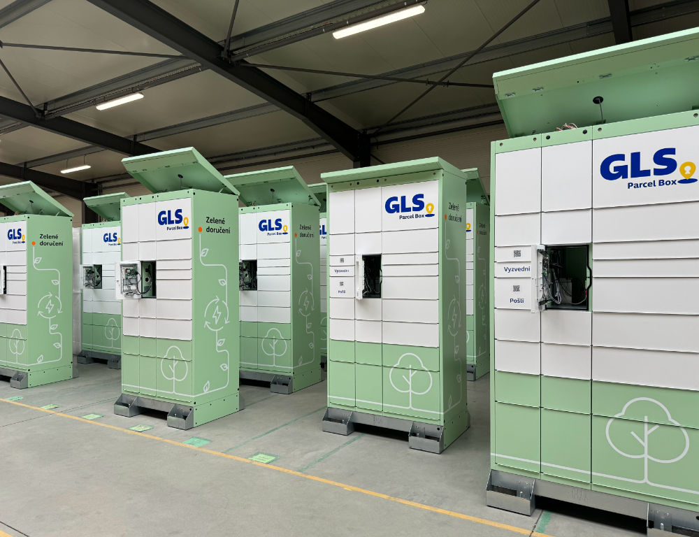 GLS parcel boxes: assembly of electronic controls