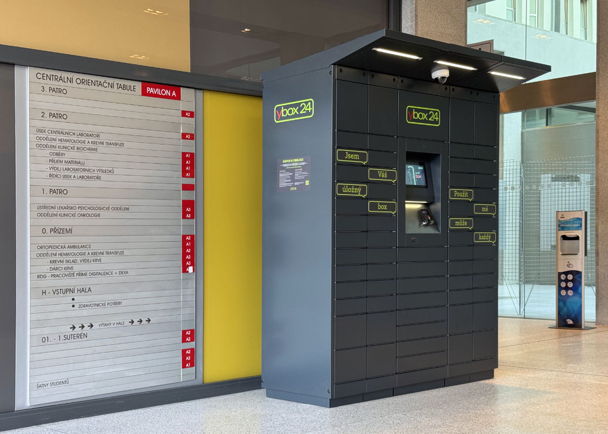 Ybox 24 was originally a system for key handover in a car rental service.