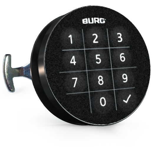 Flexo electronic code lock